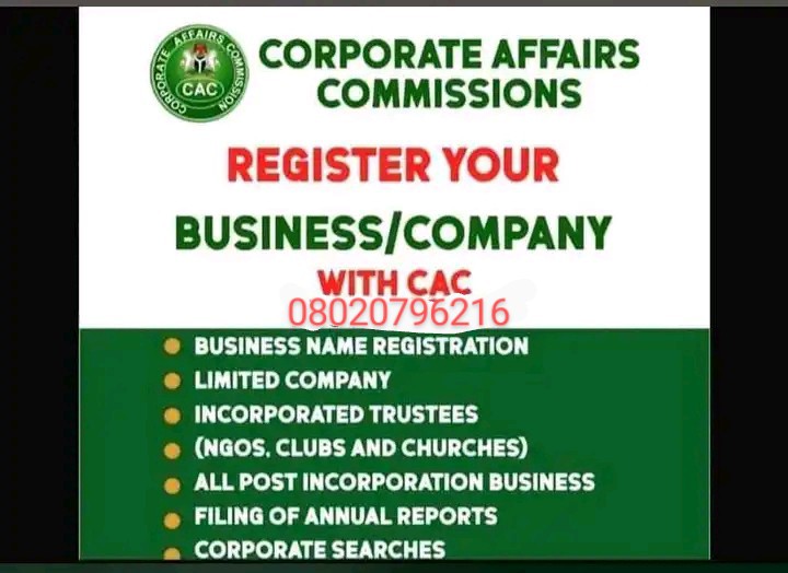 Register your Business Company NGO Church Mosque Club and Association etc, provider