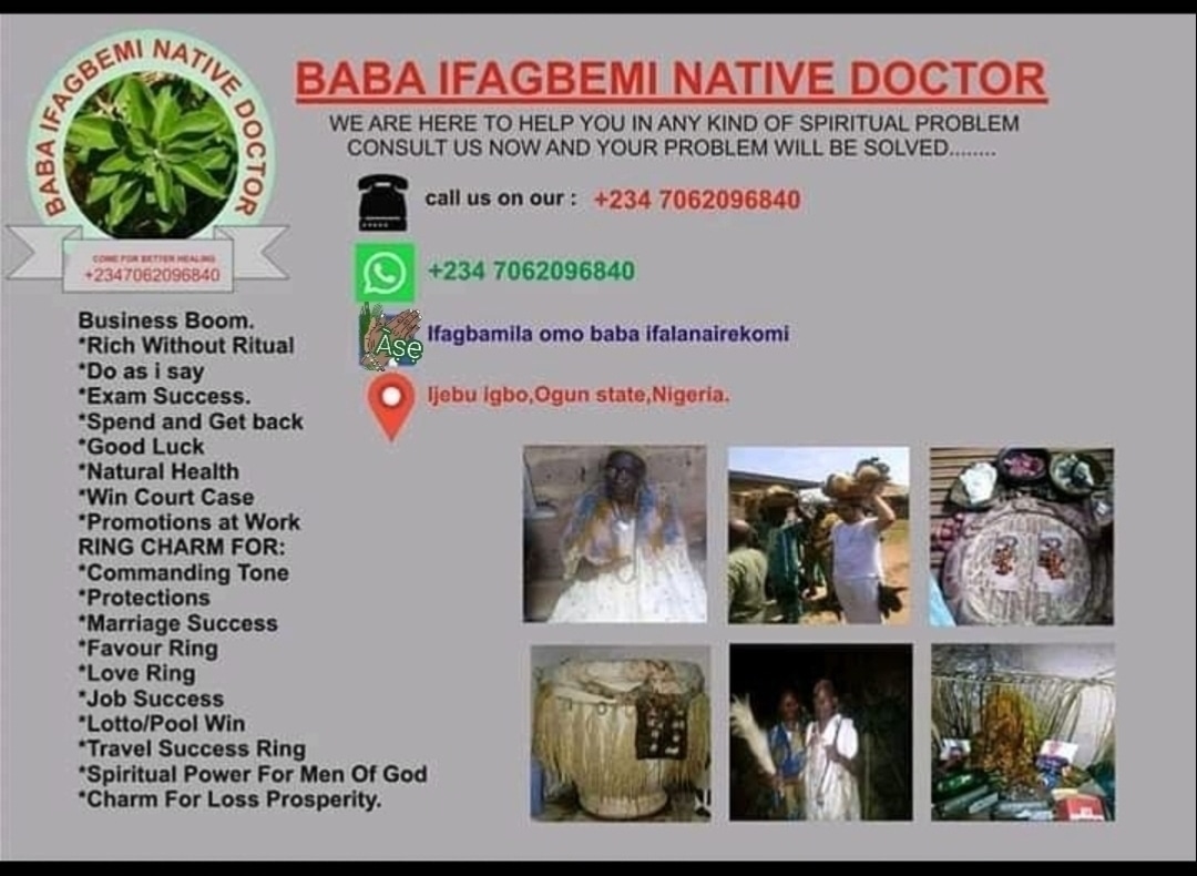the best powerful spiritual herbalist juju man in nigeria provider