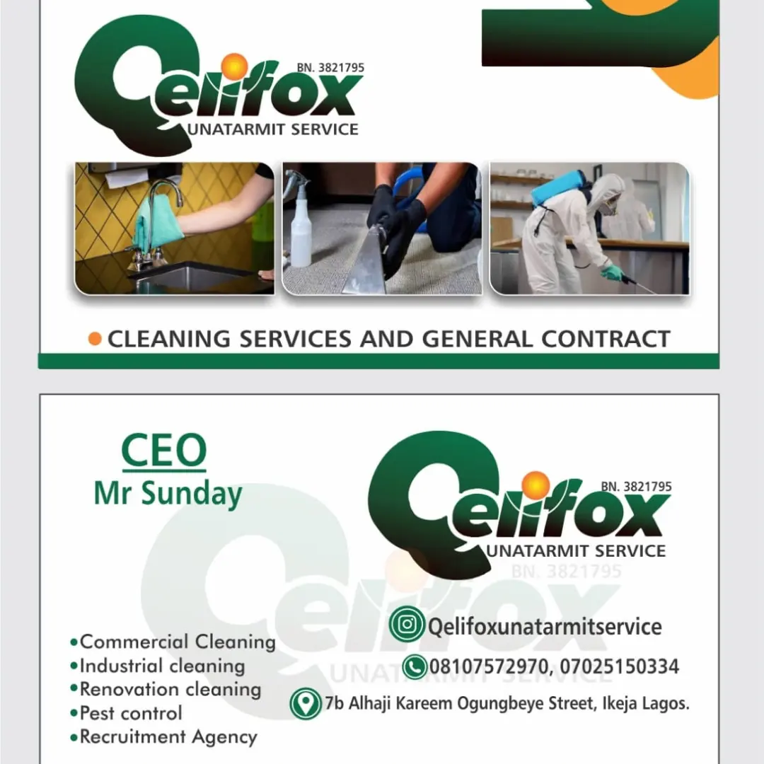 Cleaning service provider