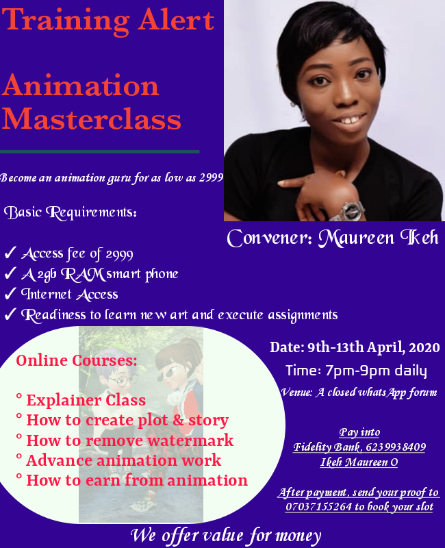 Animation Masterclass provider