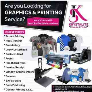 Krystalite Designs and Prints Productions