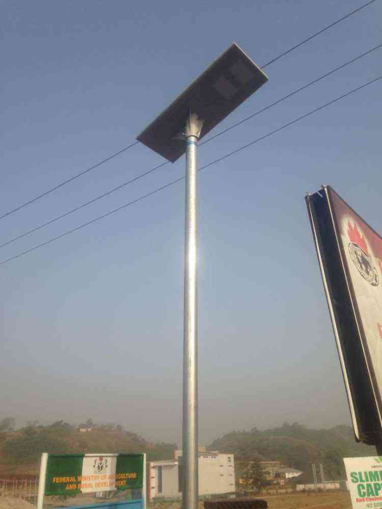 All in one 60w solar street light