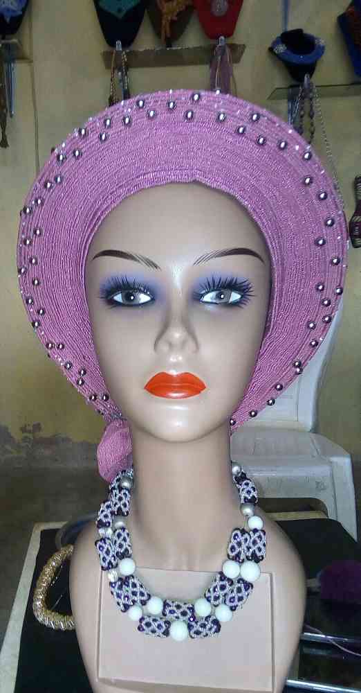 Fomiib beads and gele