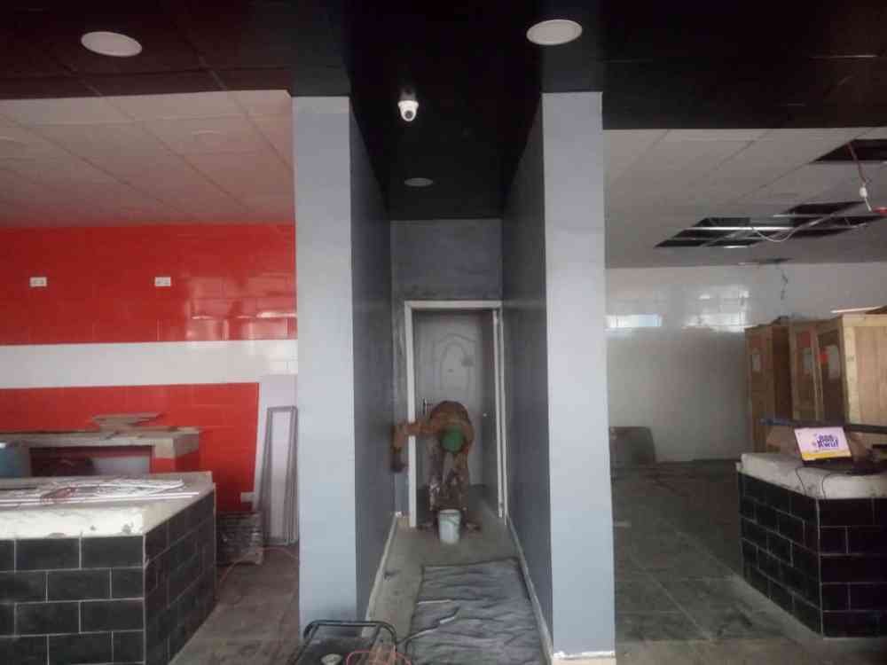 M.D. global links screeding and painting