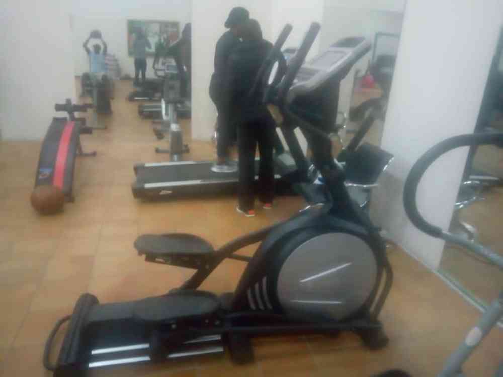 President Muhammad buhari (PMB) Fitness center picture