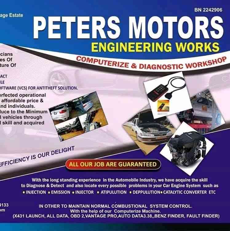 Peter's motors Engineering works