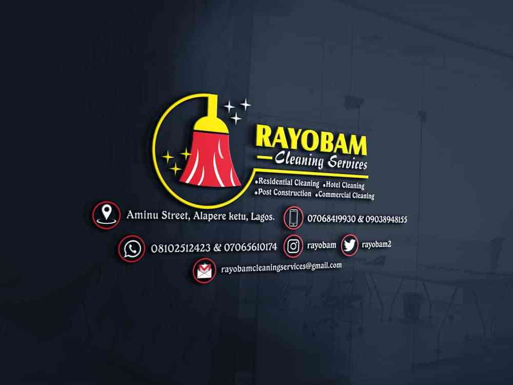 Rayobam cleaning services.