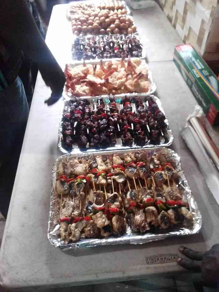 Fingertips catering services