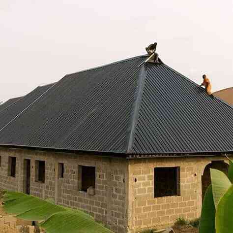 Milky Aluminum roofing