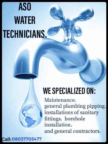 Aso water technicians
