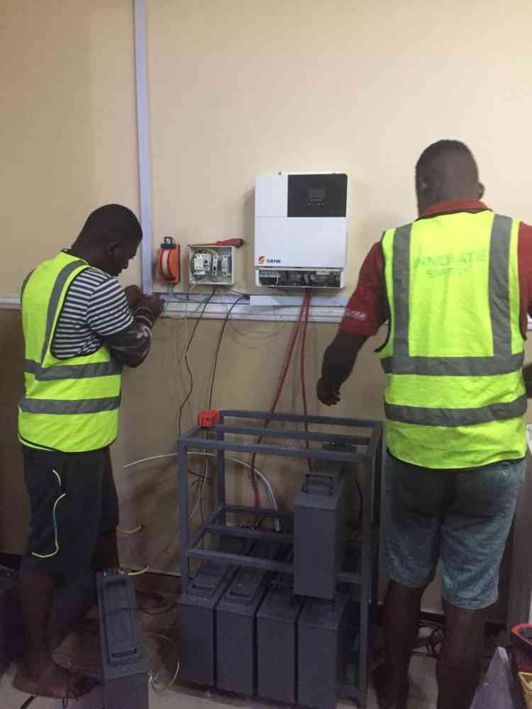 Solar and inverter Installation