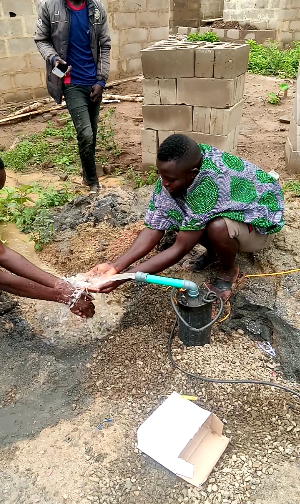 Borehole drilling. (Royal Water Solution Services)