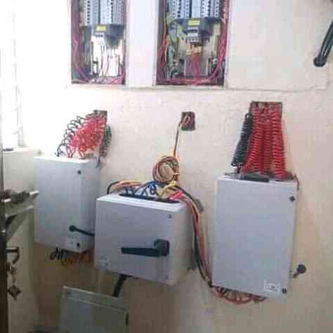 God's plan electrical work. picture