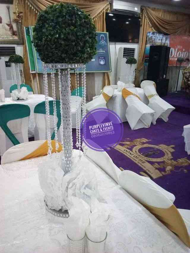 Purplevinve Events deco