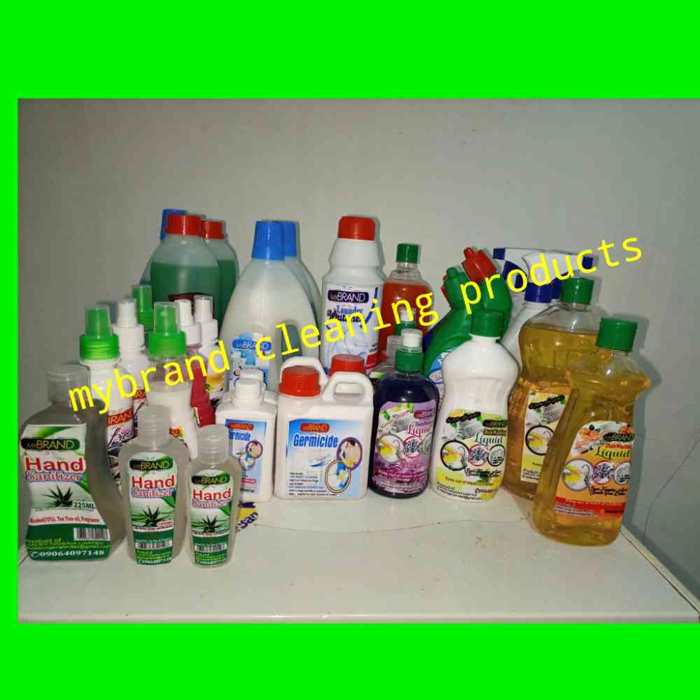 House cleaning products picture