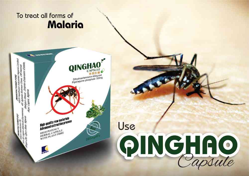 QINGHAO CAPSULE , It treats all forms of Malaria and it is herbal product