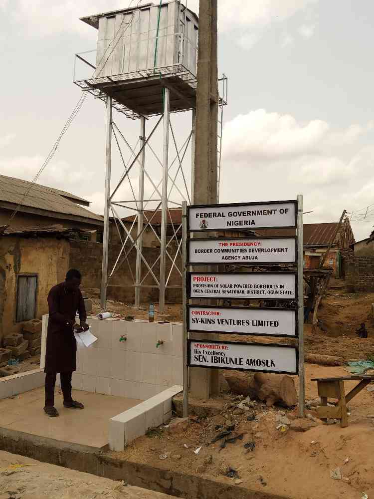 Borehole drilling picture