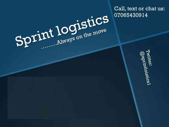 Sprint Logistics and Delivery Service