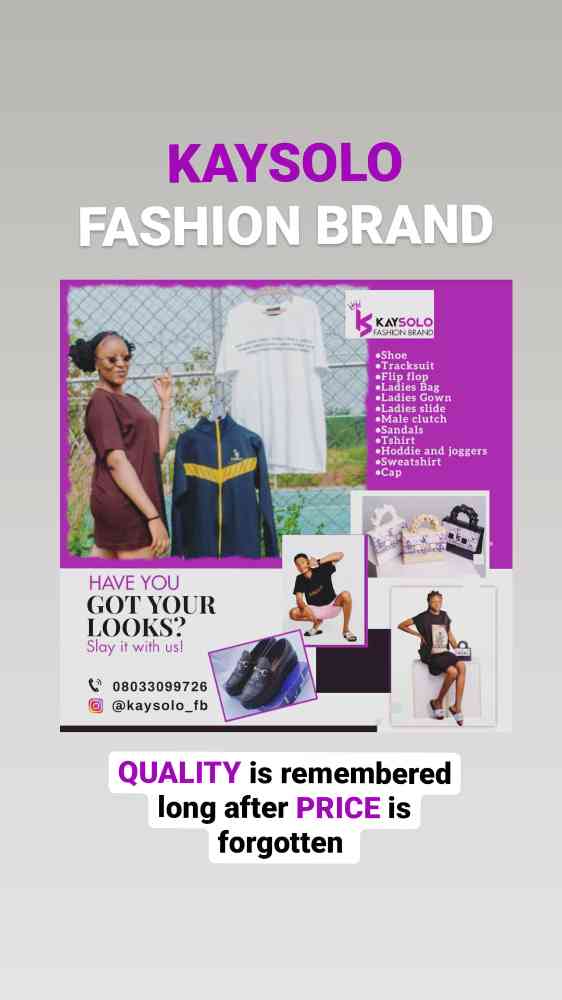 KAYSOLO FASHION BRAND