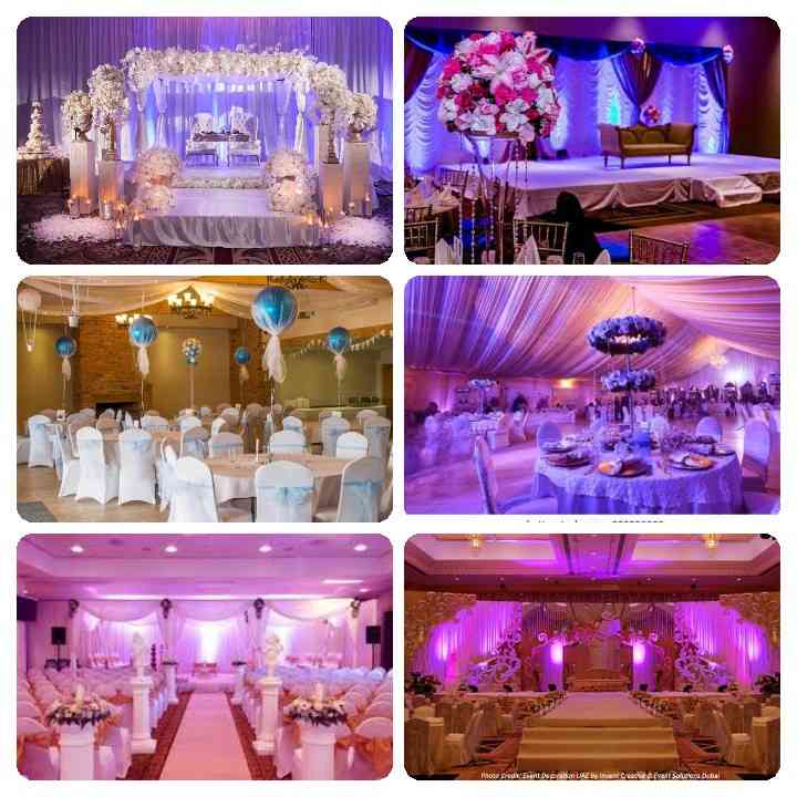Events & Wedding halls Decorations @ Yenagoa.
