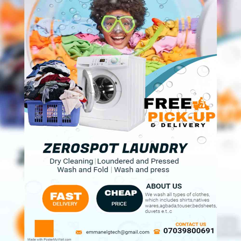 ZeroSpot laundry