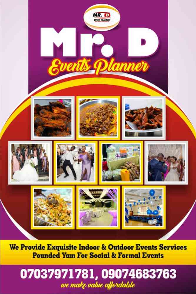 Mr D event planner