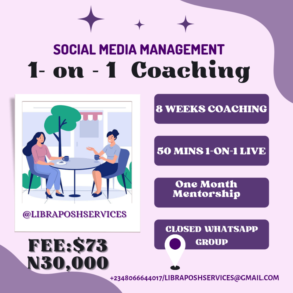 Social Media Management Coach