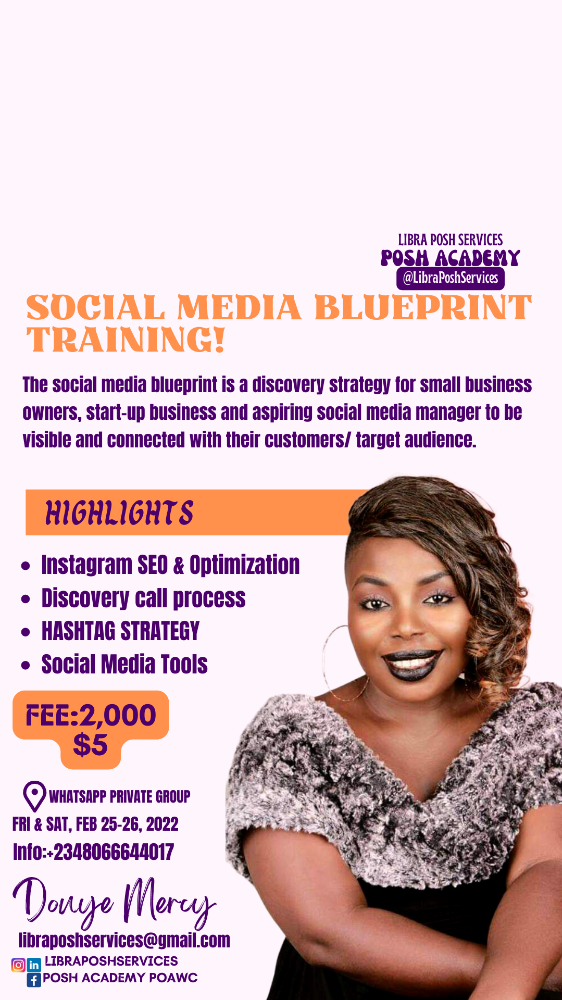 SOCIAL MEDIA BLUEPRINT picture