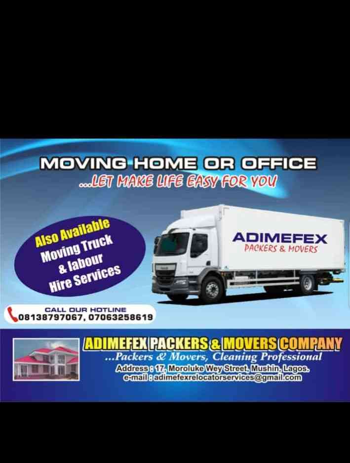 ADIMEFEX PACKERS AND MOVERS COMPANY