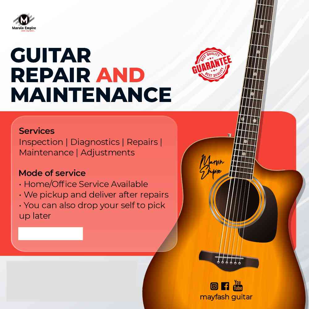 Guitar Repairs and Maintenance by Marvin Empire Nig. Ltd