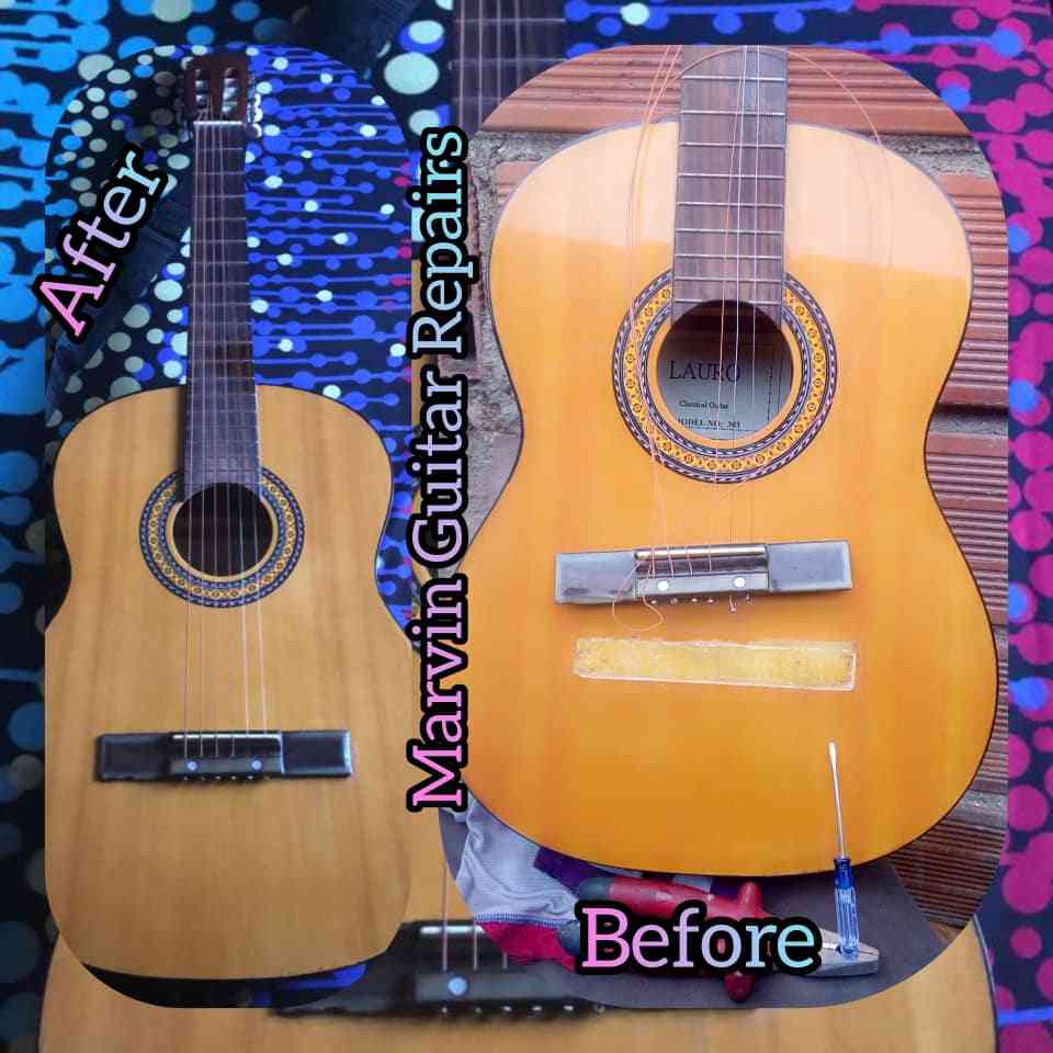 Guitar Repairs and Maintenance by Marvin Empire Nig. Ltd