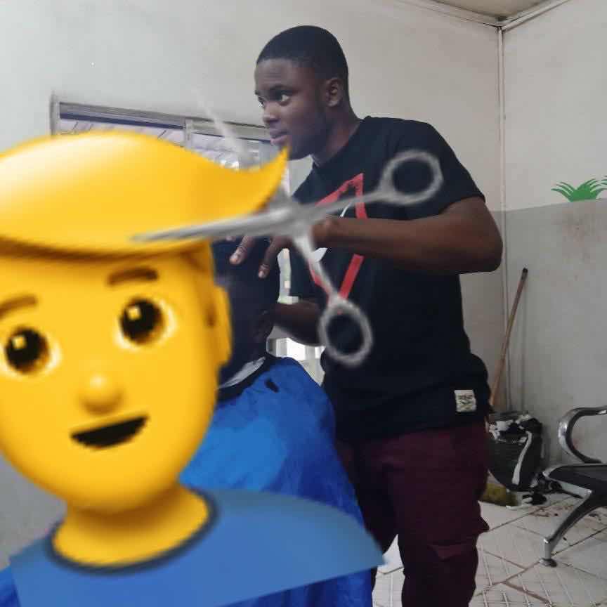 Saeed haircut