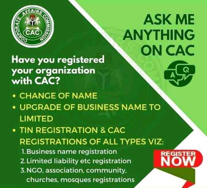 CAC BUSINESS REGISTRATIONS