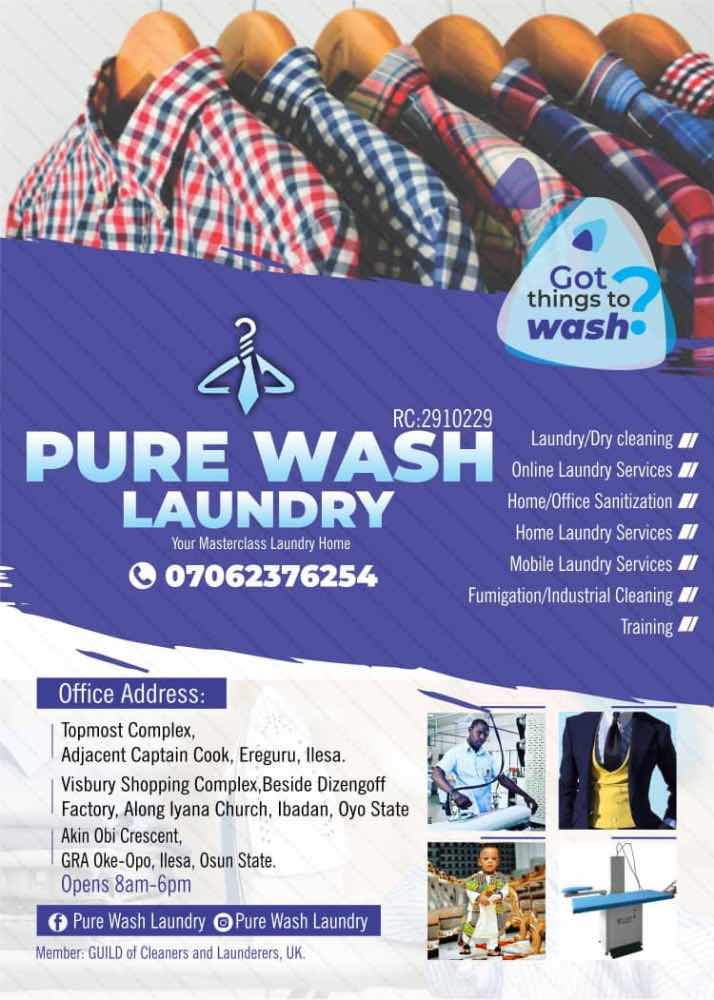 PUREWASH LAUNDRY & CLEANING SERVICE