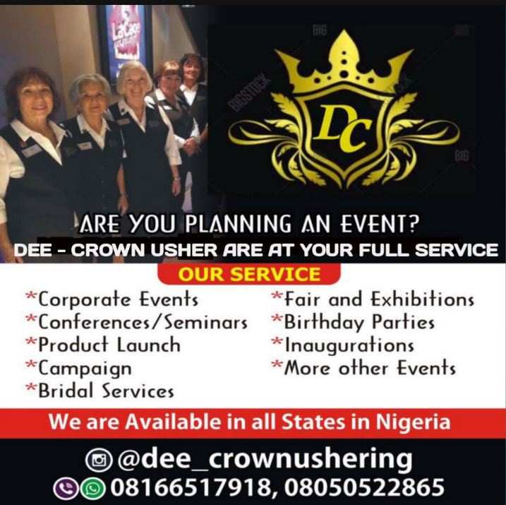 Dee-crown ushering services