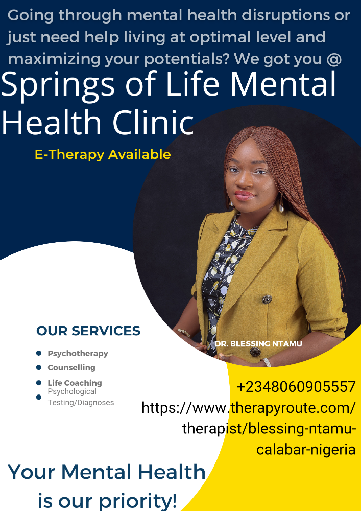 Springs of Life Consultants And @thepsychologistng