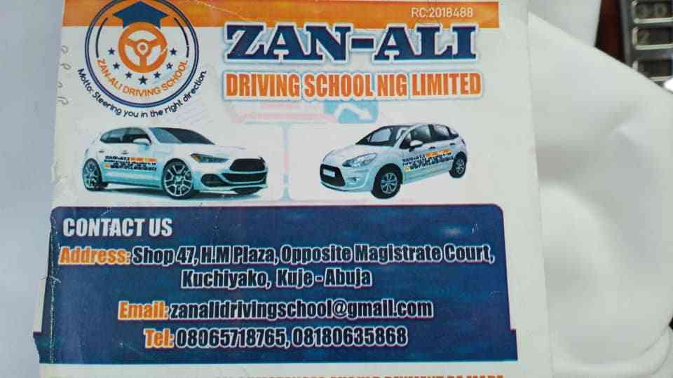 ZAN ALI DRIVING SCHOOL