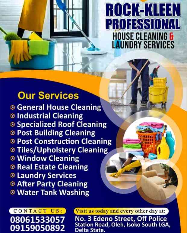 Rock-kleen cleaning service