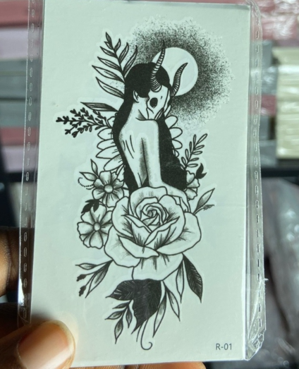 Tattoo sticker.