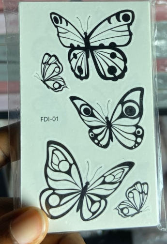 Tattoo sticker.