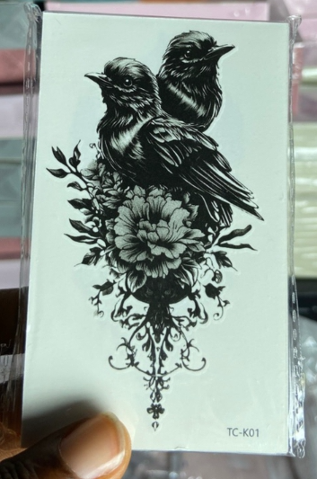 Tattoo sticker.