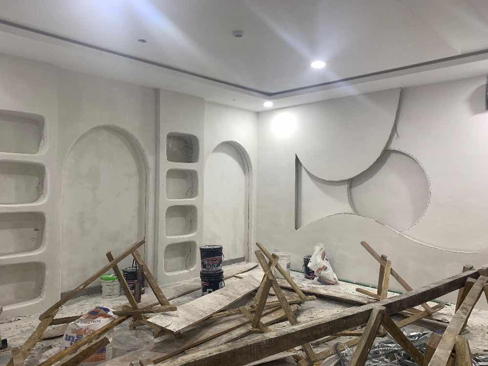 AB Gypsum installation