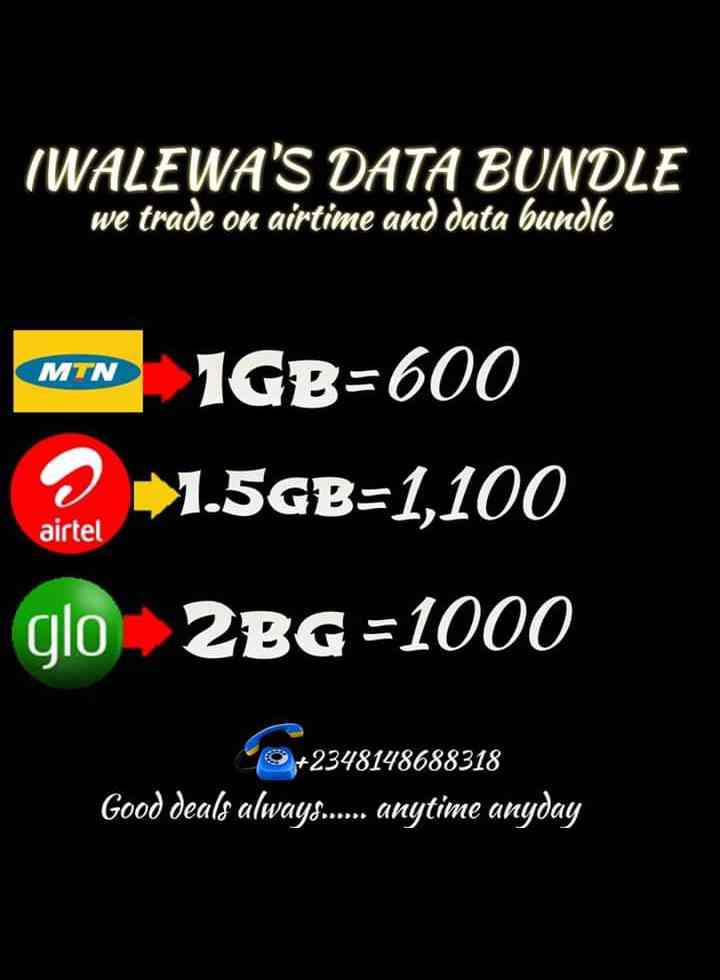 Iwalewa's data bundle picture