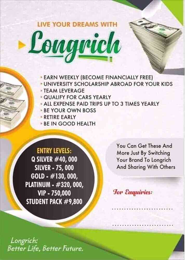 Longrich team temmy picture