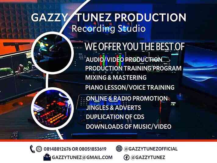 GazzyTunez productions (Recording Studio)