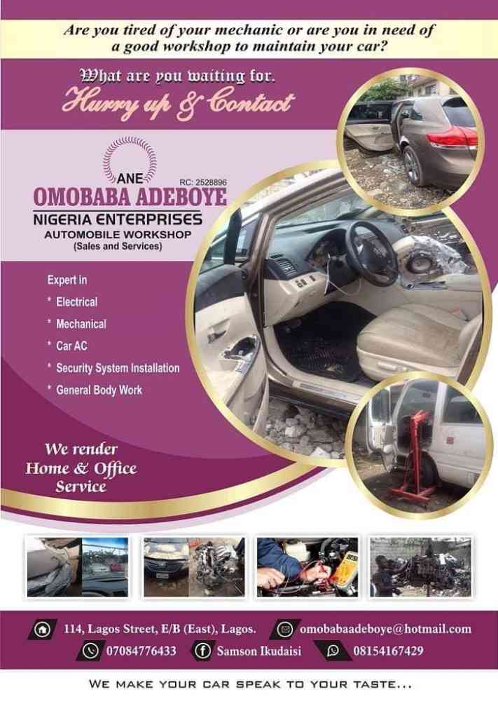 Omobaba Adeboye Enterprises