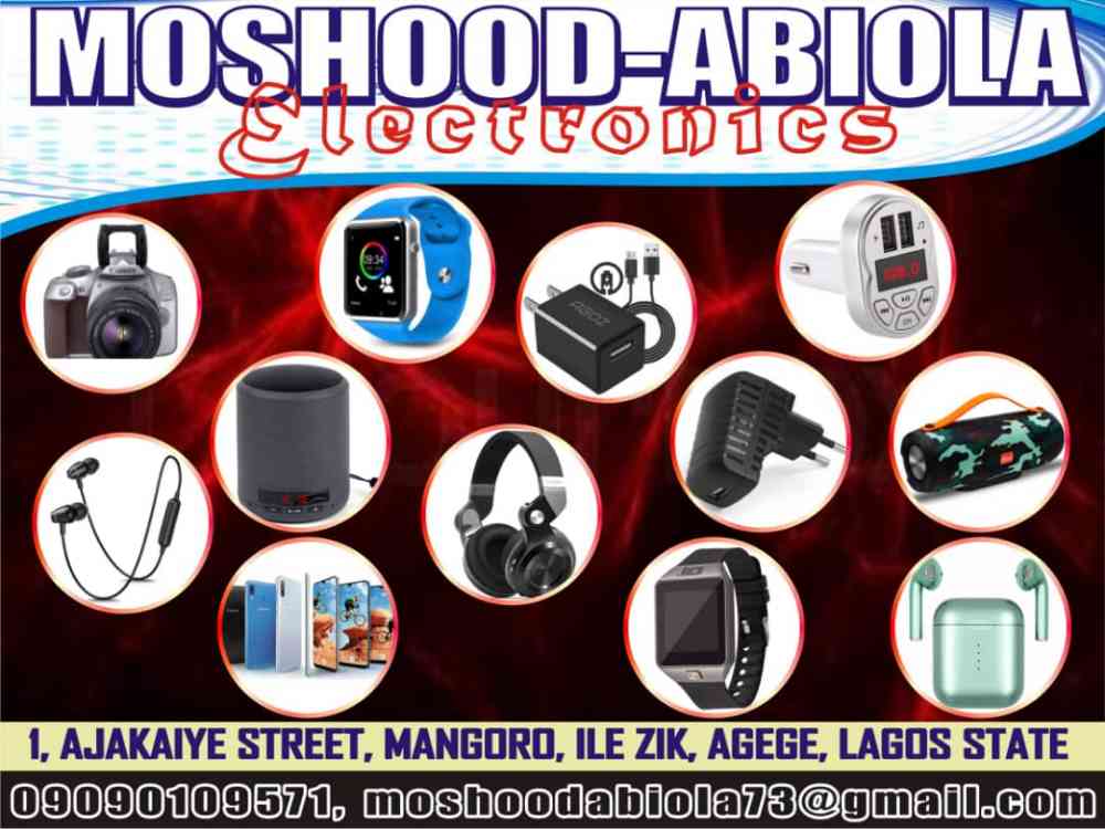 Moshood abiola electronics picture