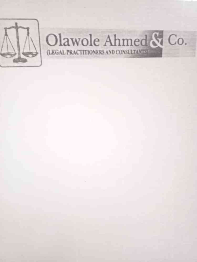 Olawole Ahmed and Co.