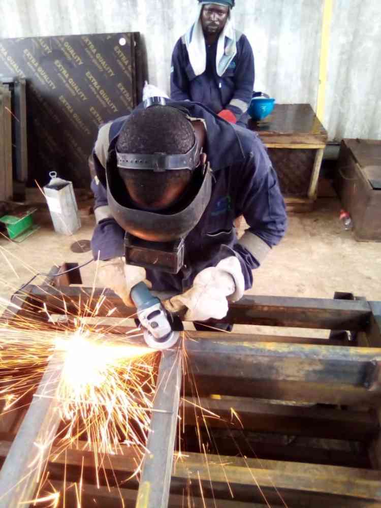 IRON BENDER AND WELDER