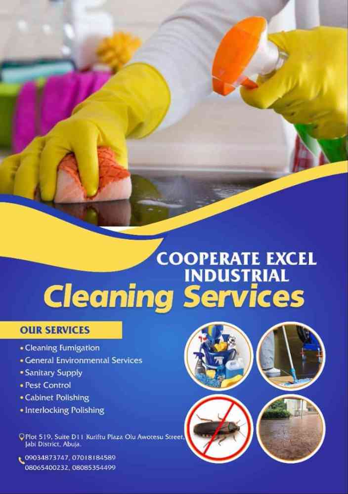 Cooperate excel industrial cleaning